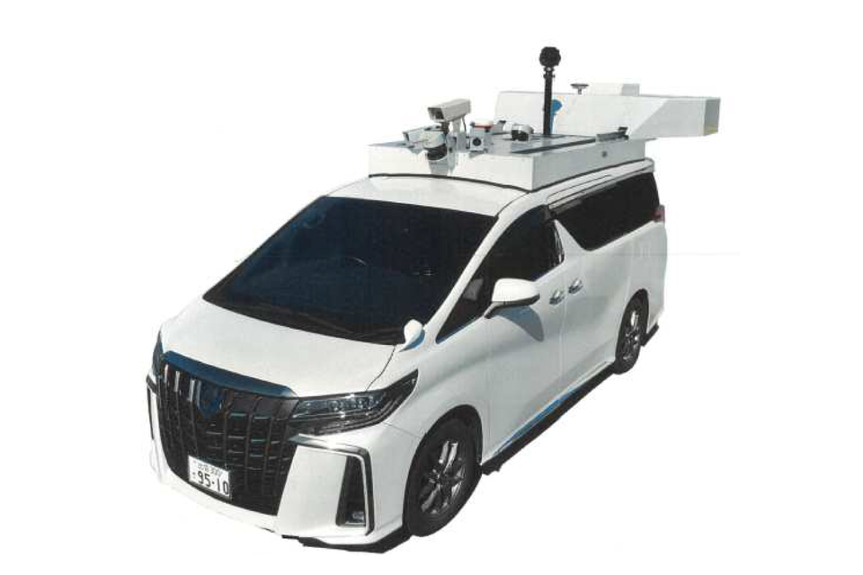 MMS（モービルマッピングシステム）の画像